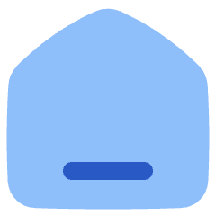 Home 1 Icon from Plump Flat Set
