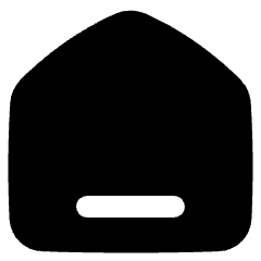 Home 1 Icon from Plump Solid Set