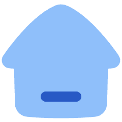 Home 4 Icon from Plump Flat Set