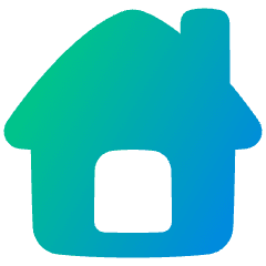 Home Chimney 1 Icon from Plump Gradient Set