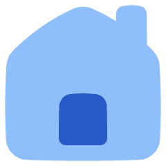 Home Chimney 2 Icon from Plump Flat Set