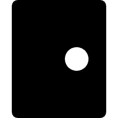 Home Door Icon from Micro Solid Set