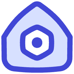 Home Setting Bolt Nut Icon from Flex Duo Set