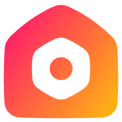 Home Setting Bolt Nut Icon from Plump Gradient Set