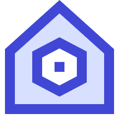 Home Setting Bolt Nut Icon from Sharp Duo Set