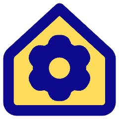 Home Setting Gear Icon from Core Pop Set