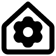 Home Setting Gear Icon from Core Remix Set
