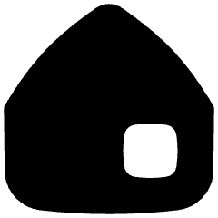 Home Window Icon from Flex Solid Set