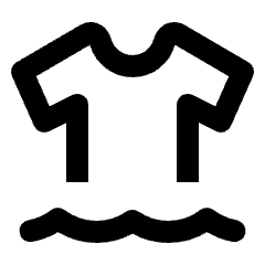 Laundry Icon from Rounded Line - Streamline Material Set