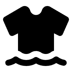 Laundry Fill Icon from Rounded Fill - Streamline Material Set