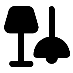 Light Group Fill Icon from Rounded Fill - Material Pro Set