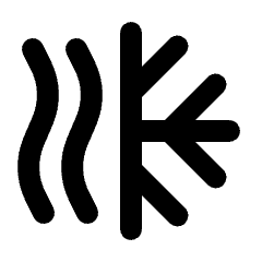 Mode Dual Icon from Rounded Line - Streamline Material Set