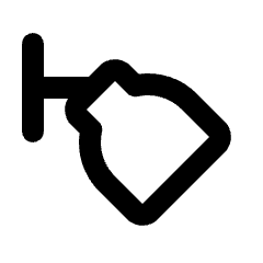 Nest Cam Iq Outdoor Icon from Rounded Line - Streamline Material Set