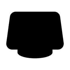 Nest Display Fill Icon from Rounded Fill - Streamline Material Set