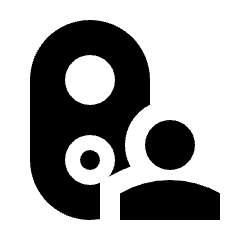 Nest Doorbell Visitor Fill Icon from Sharp Fill - Streamline Material Set