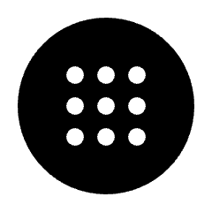 Nest Secure Alarm Fill Icon from Rounded Fill - Material Pro Set