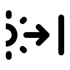 Nest Sunblock Icon from Rounded Line - Streamline Material Set