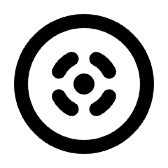 Smoke Alarm Icon from Rounded Line - Streamline Material Set