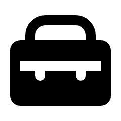 Tool Box Fill Icon from Rounded Fill - Streamline Material Set