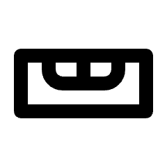 Tools Level Icon from Outlined Line - Material Pro Set