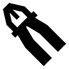 Tools Pliers Wire Stripper Icon from Sharp Line - Streamline Material Set