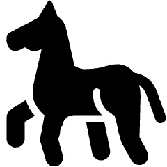 Animal Horse Icon from Ultimate Bold Set