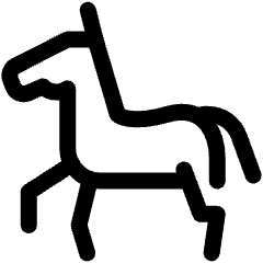 Animal Horse Icon from Ultimate Regular Set