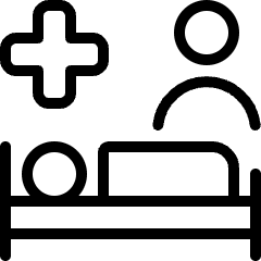 Hospital Bedroom Nurse Icon from Ultimate Light Set