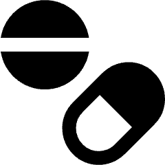 Medical Drug Icon from Nova Solid Set