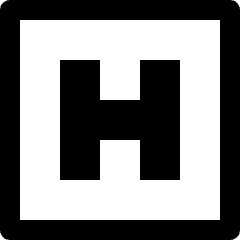 Medical Helicopter Pad Square Icon from Nova Line Icons Set