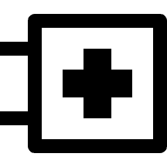 Medical Hospital Sign Icon from Nova Line Icons Set