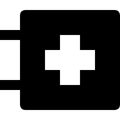 Medical Hospital Sign Icon from Nova Solid Set