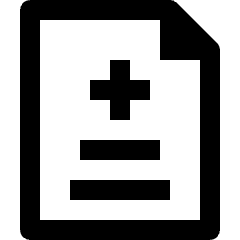 Medical Medical Report Icon from Nova Line Set