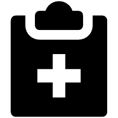 Medical Medical Report Dashboard Icon from Nova Solid Set