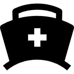 Medical Nurse Hat 1 Icon from Nova Solid Set