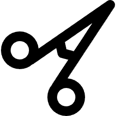 Medical Scissor Icon from Nova Solid Set
