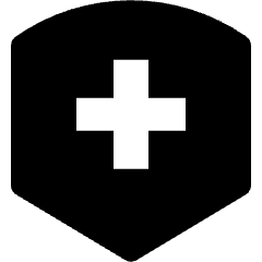 Medical Shield Icon from Nova Solid Set