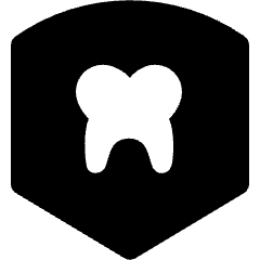 Medical Tooth Shield Icon from Nova Solid Set