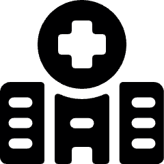 Hospital Building 1 Icon from Ultimate Bold Set