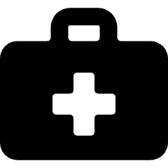 Hospital First Aid Icon from Ultimate Bold Set