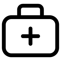 Hospital First Aid Icon from Ultimate Regular Set