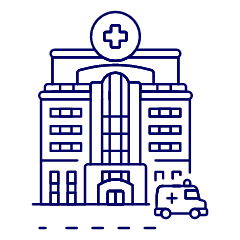 Hospital Clinic 1 Illustration from UX Line Set