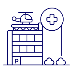 Hospital Clinic 2 Illustration from UX Line Set