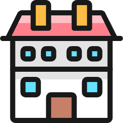 Hotel Icon from Ultimate Colors Set