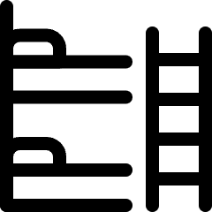 Hotel Bunk Bed 2 Icon from Ultimate Regular Set