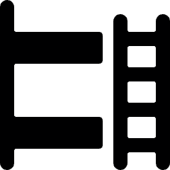 Hotel Bunk Bed 2 Icon from Ultimate Bold Set