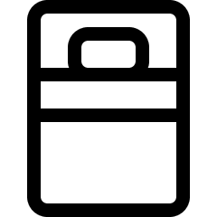 Hotel Single Bed Icon from Ultimate Regular Set