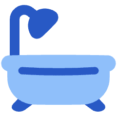 Bath Tub Icon from Plump Flat Set