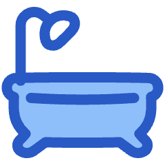 Bath Tub Icon from Plump Duo Set