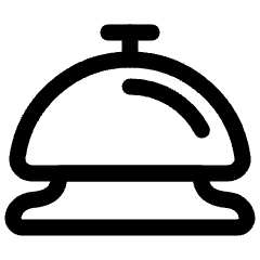 Bell Icon from Plump Line Set